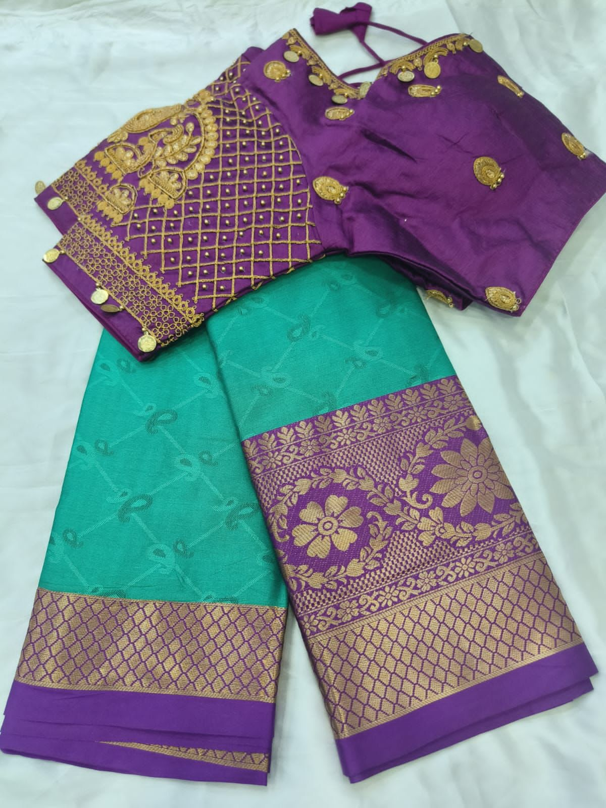 HEAVY AURA RICH COTTON SILK SAREE