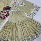 Creamy Luxury Natural Creap Suit
