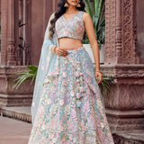 Glorious Wedding Embroidered Lehenga