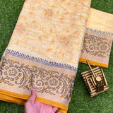 Soft Cotton Organza Saree