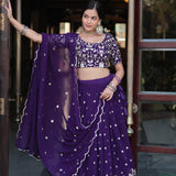 Designer  Blooming  Lehenga  Choli