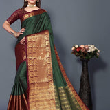 Beautiful kathan silk saree