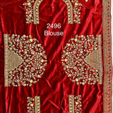 Double dupatta heavy Embroidery work designer Lehengacholi