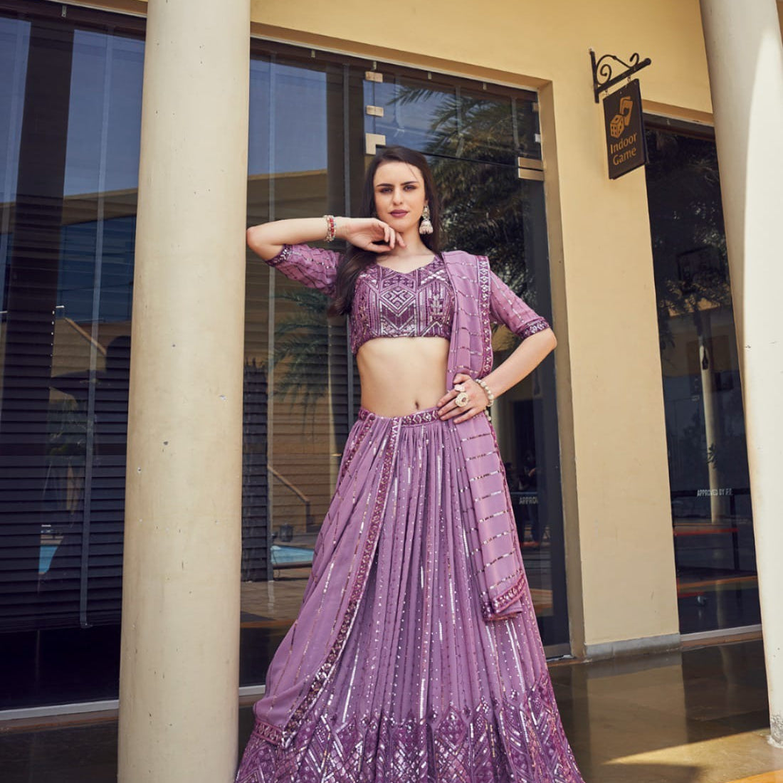 Beautiful Embroidery Partywear Lehenga Choli