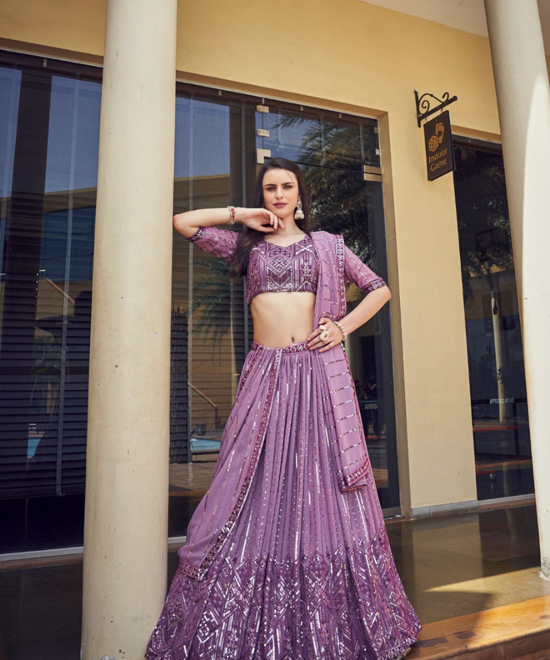 Beautiful Embroidery Partywear Lehenga Choli