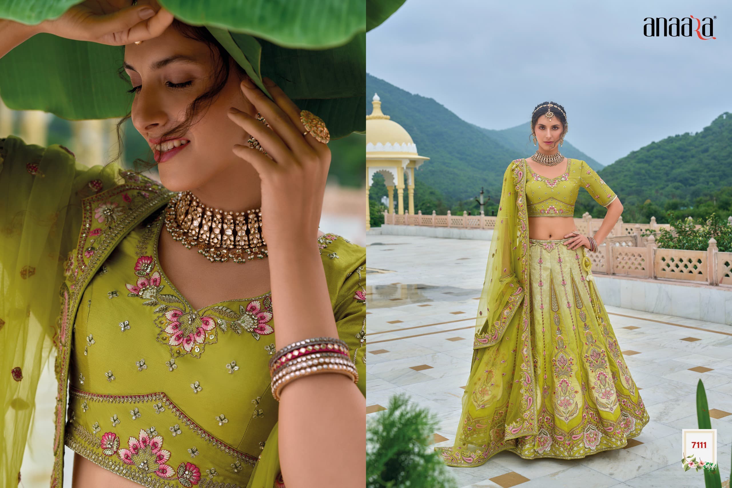 Anaara Grand Bridal Wedding Lehenga