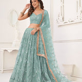 Butterfly Net Wedding Lehenga Choli