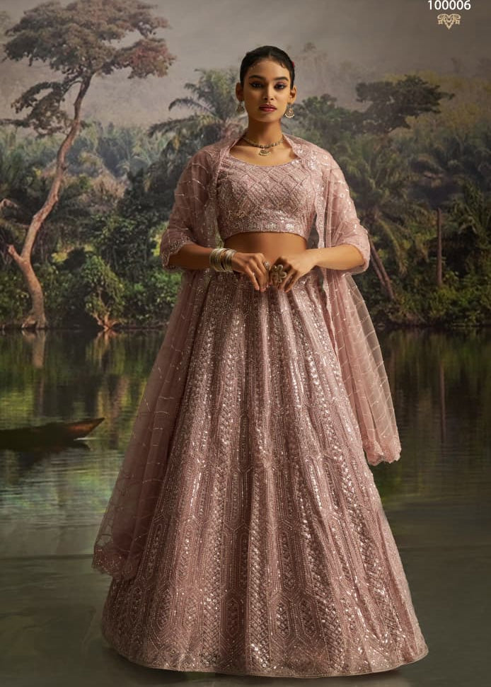 Grand Wedding Embroidered Lehenga Choli