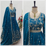 Designer Silk Heavy Gown