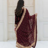 Premium Pakistani Velvet Suit Collection