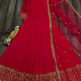 EXCLUSIVE DESIGNER HEAVY GEORGETTE  GOWN