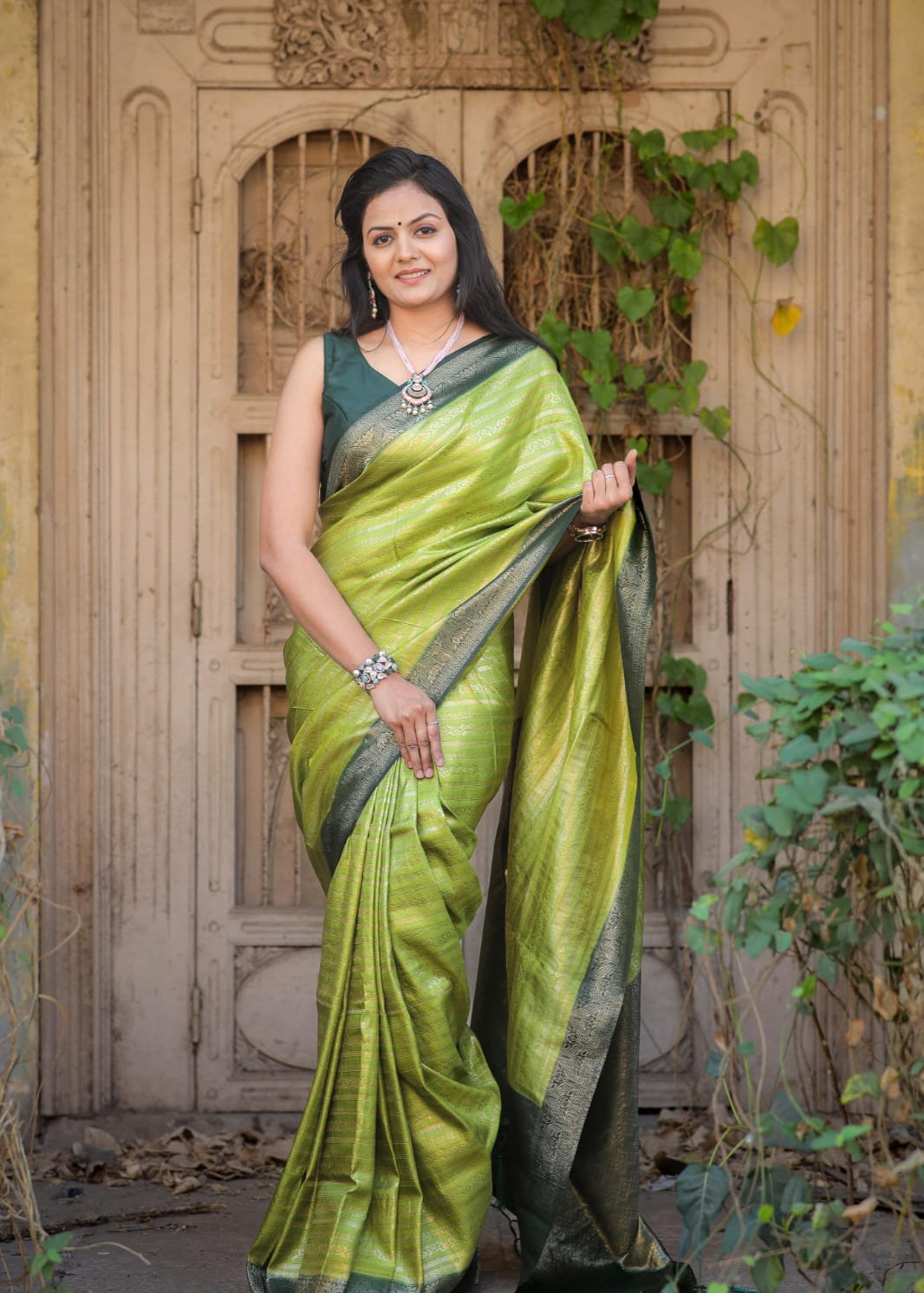 Rich Pallu Kubera Pattu Silk Saree