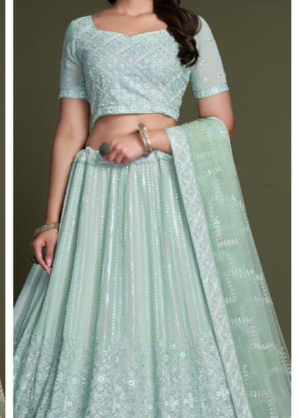 Heavy Georgette Lehnga