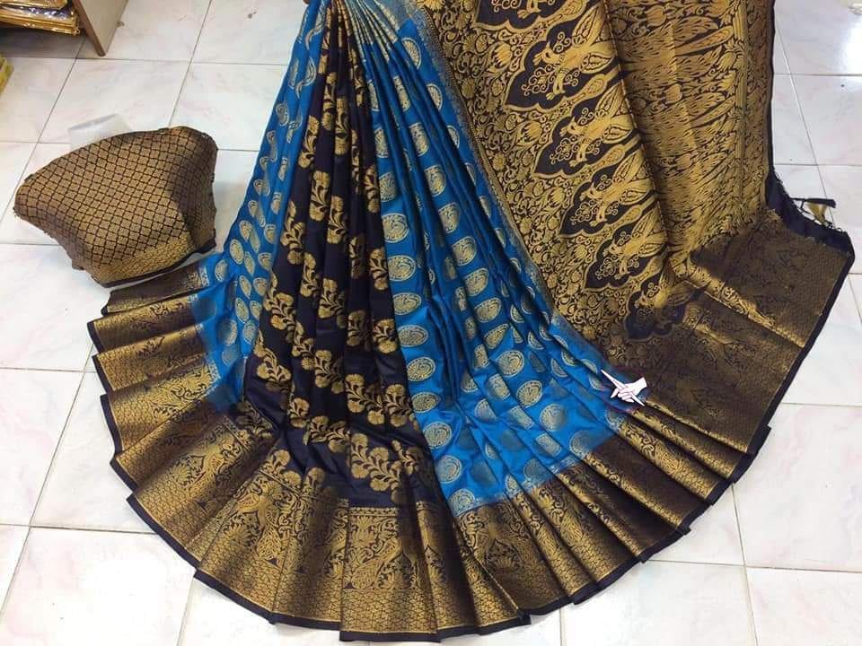 Moonga Soft Silk Saree