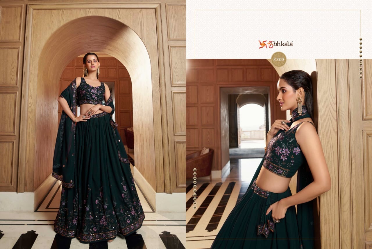 Exclusive embroidered lehenga choli