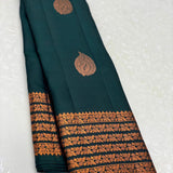 Soft Lichi Saree - Size unstich/S