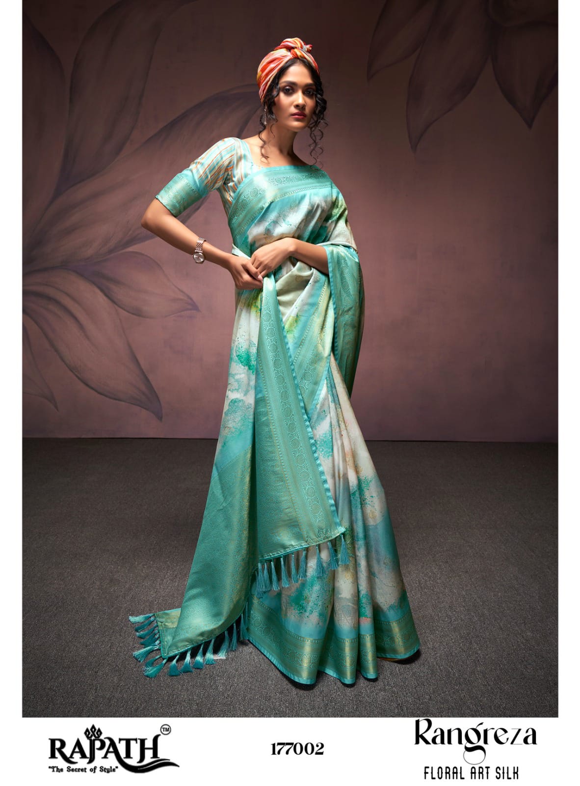 Charm Rangreza Silk Saree