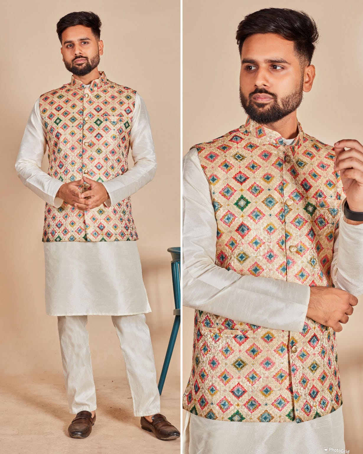 Mens Treditional Kurta Koti Collection