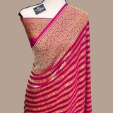 Pure Soft Khadi Georgette Silk Saree