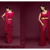 Heavy Sequence saree collection