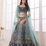 Heavy bridal wedding Lahenga