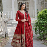 Attractive Booming Anarkali Gown