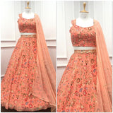 new   Design of Georgette lahenga choli