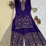 Party Look Suit Sharara Collection