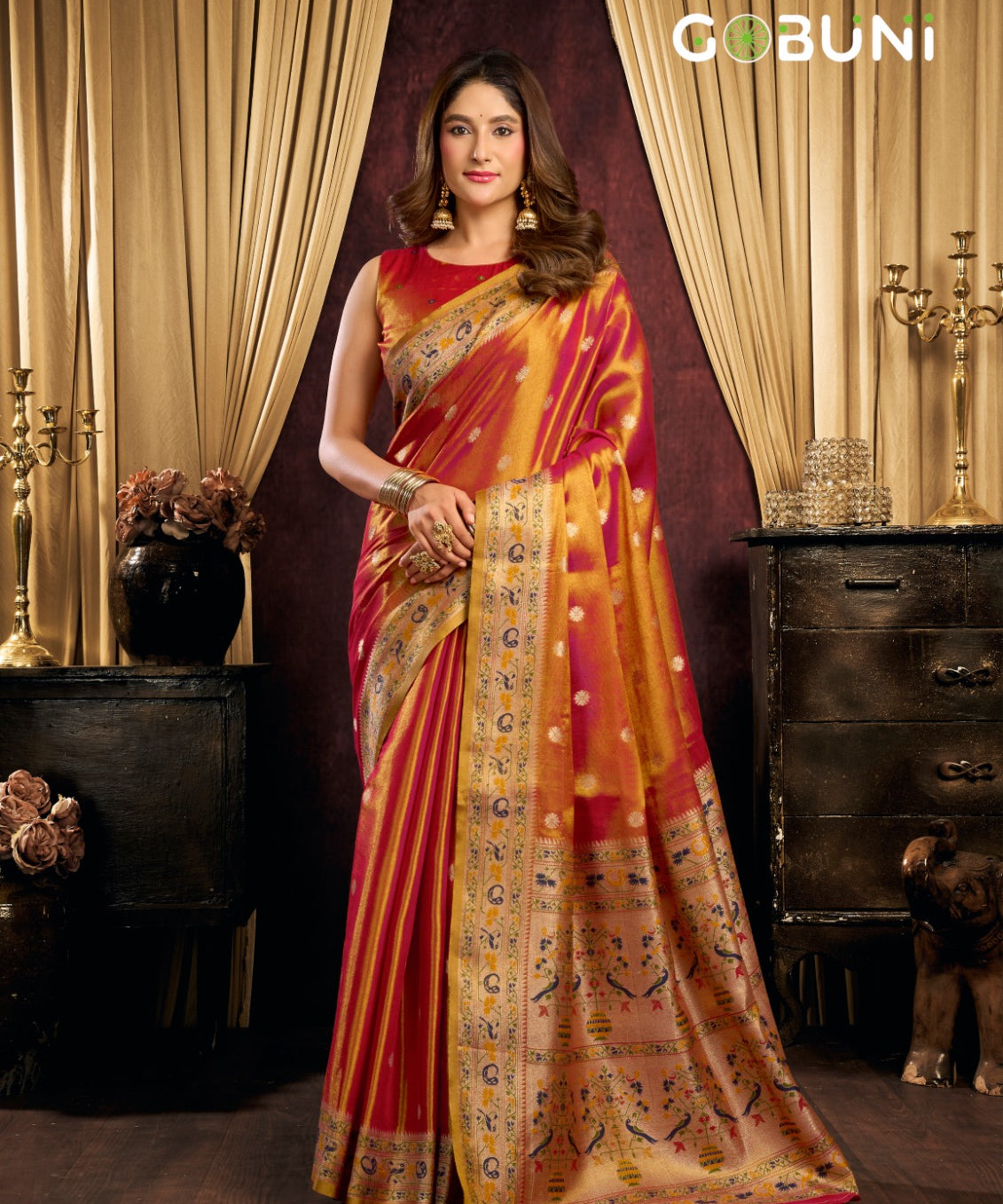 Saira Luxury Tissue Silk Saree