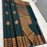 Soft Lichi Saree - Size unstich/S