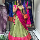 Kanjivaram Treditional Silk Lehenga