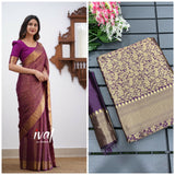 Soft Lichi Silk Saree