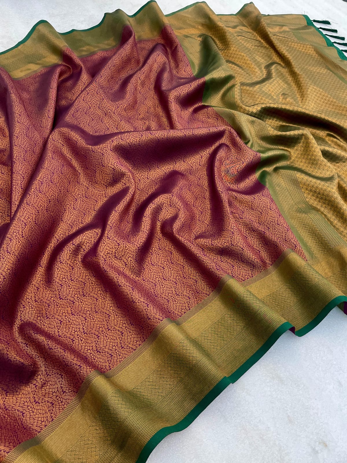 Kubera Pattu Kanjivaram Silk Saree