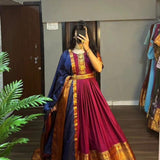 Treditional  Narayan Pet Gown