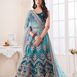 Heavy bridal wedding Lahenga