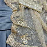 Present a beautiful designer sequins saree collection