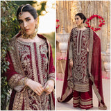 Designer Party Wear Look Top-Plazzo