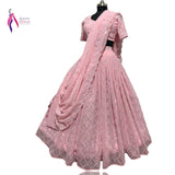 Baby Pink Embroidered Lehenga