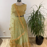Net Lehenga - Unstich