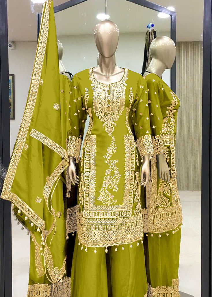 Beautifull Pakistani Embroidered Suit