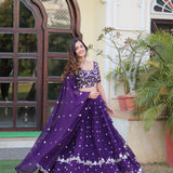 Designer  Blooming  Lehenga  Choli