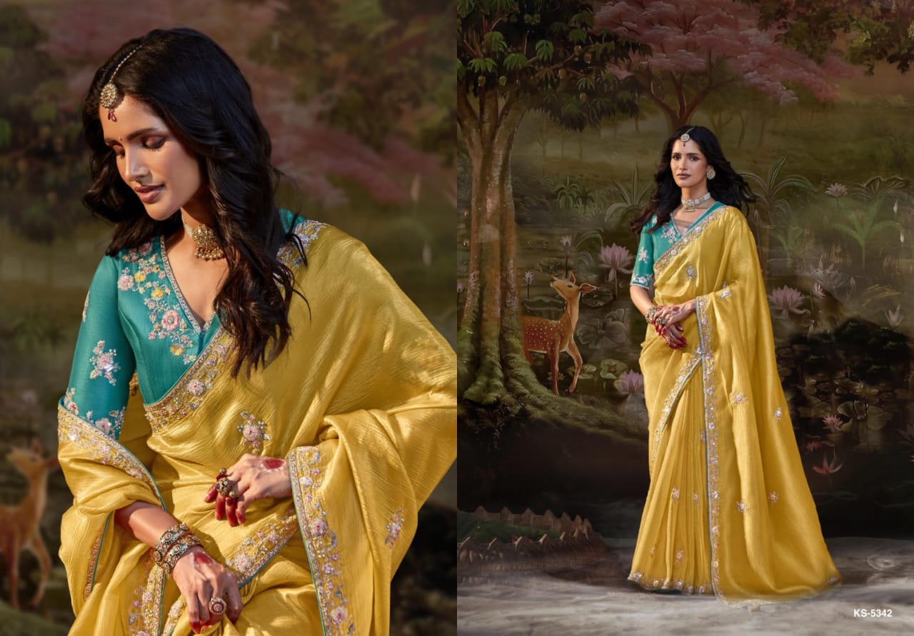 Coloredfull Wedding Saree Collection