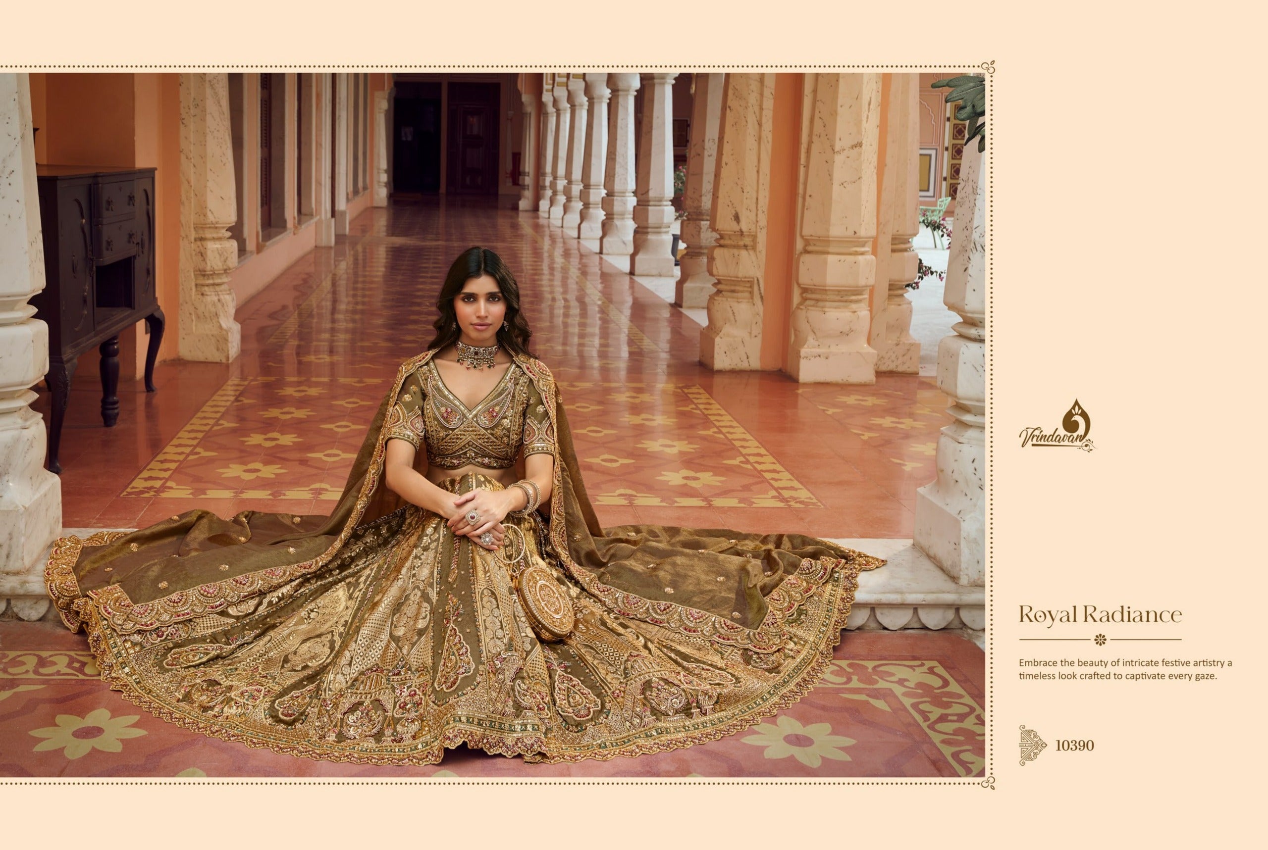 Elegant Premium Silk Wedding Lehenga