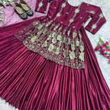 Attractive Butterfly Top Lehenga