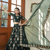 Premium Organza Lehenga