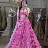 Premium Butterfly Soft Net Lehenga