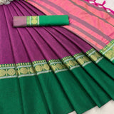 Beautiful  Tone  colour saree