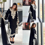 Designer Pakistani Silk Suit