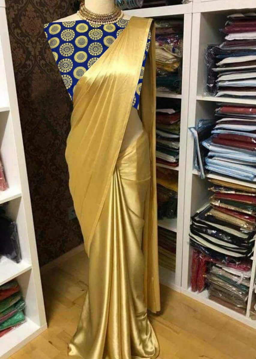 Fancy Satin Silk Saree