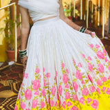 Elegance Haldi Special Printed Lehenga